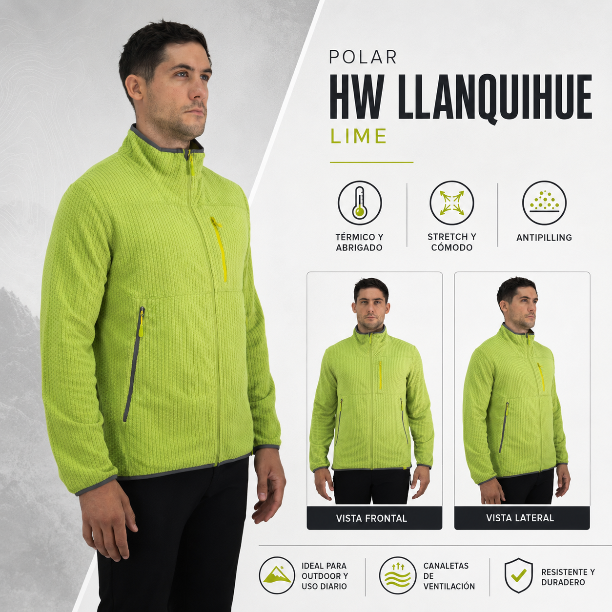 Polar HW Llanquihue Lime