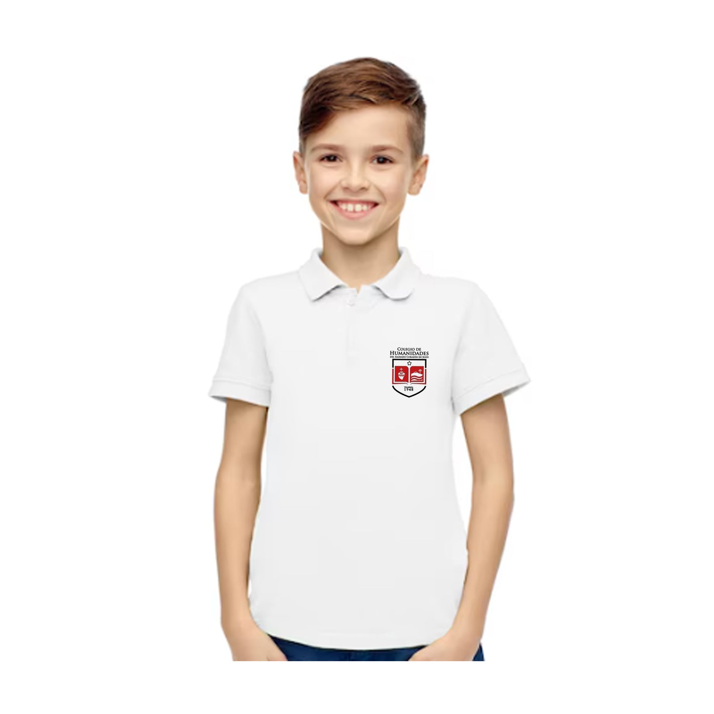 Pack 3 Poleras Piqué Protección UV Manga Corta - Colegio de Humanidades Villarrica