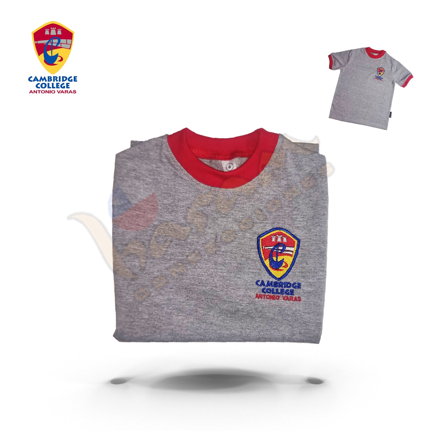 Polera Deportiva Manga Corta - Cambridge College Antonio Varas - Haram