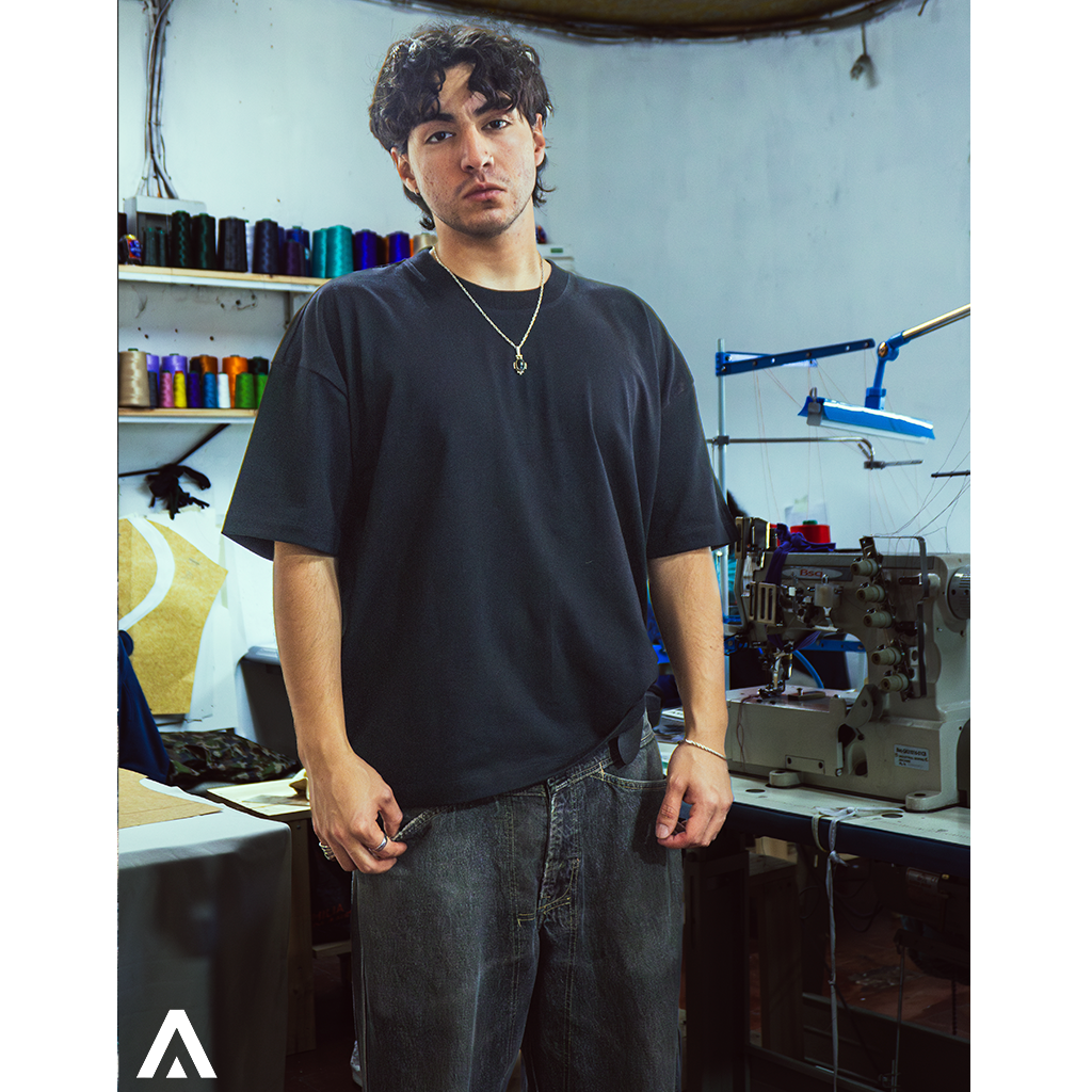 Polera Oversize en Jersey Nacional 200 grs - Haram