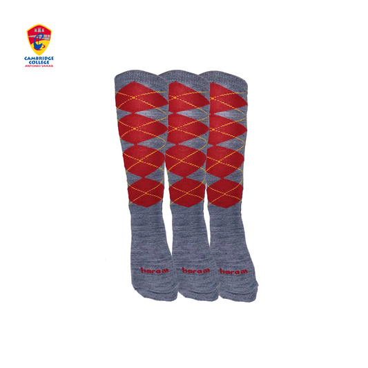 Pack 3 Pares Calcetas Spandex de alta Duración - Cambridge College Antonio Varas - Haram