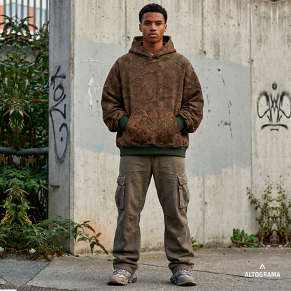 20 unidades x Hoodie Realtree Camo Verdoso 330 Grs - Haram