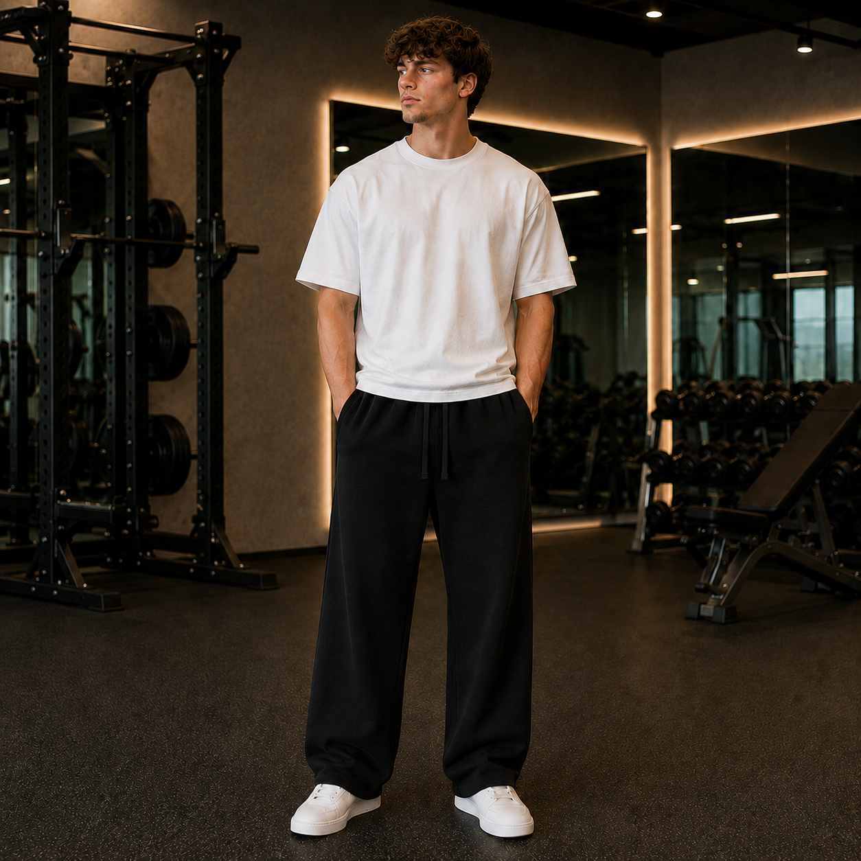 Pantalón Buzo Baggy Over Heavy Duty 425 grs - Haram