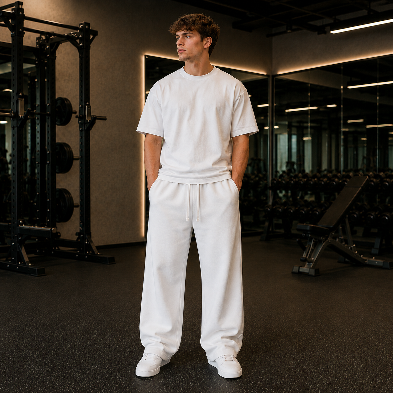Pack Premium 10 Pantalones Buzo Baggy Heavy Duty 425 grs para tu marca