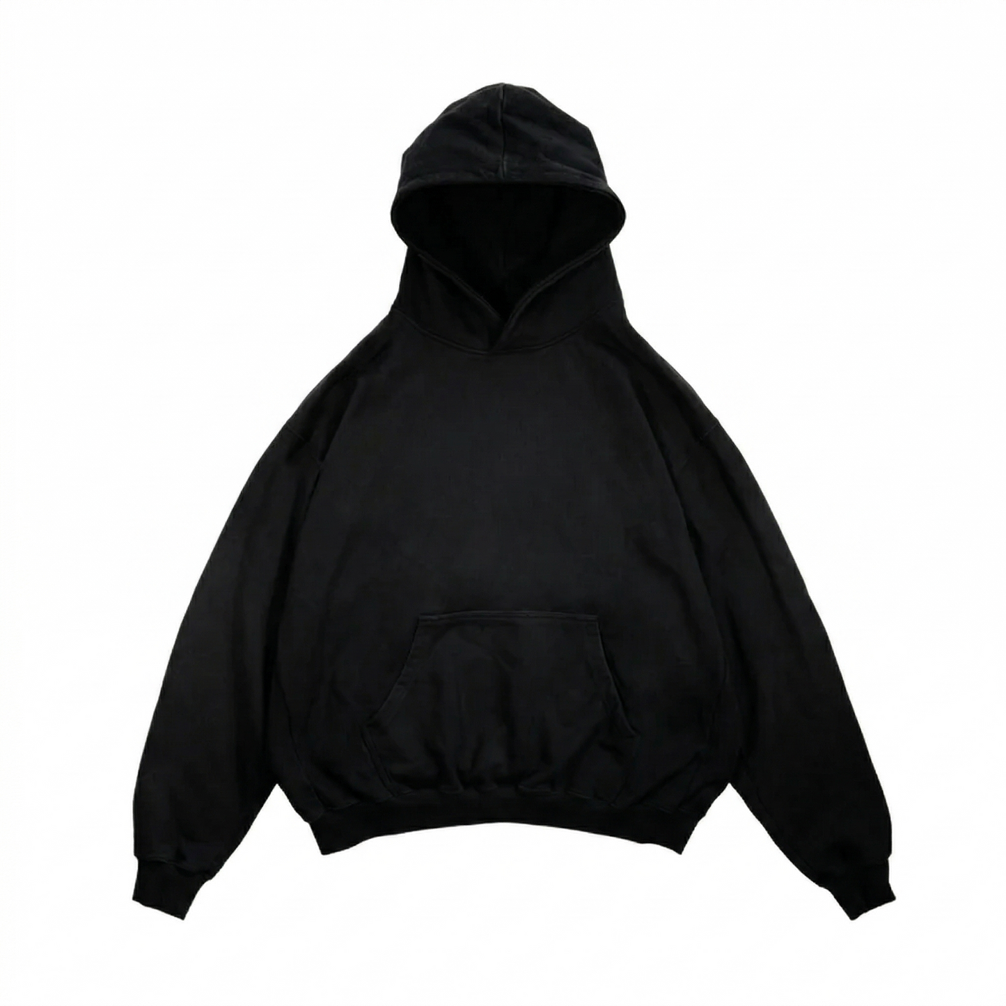 Pack Premium 10 Hoodies Boxy Fit Manga Caída Heavy Duty 425 grs para tu marca