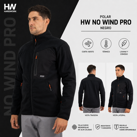 Polar HW No Wind PRO Negro
