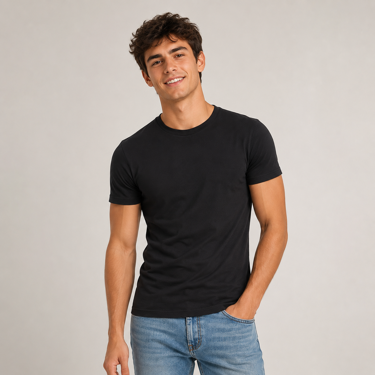 Pack Premium 30 Poleras Slim Fit 220 grs para tu marca
