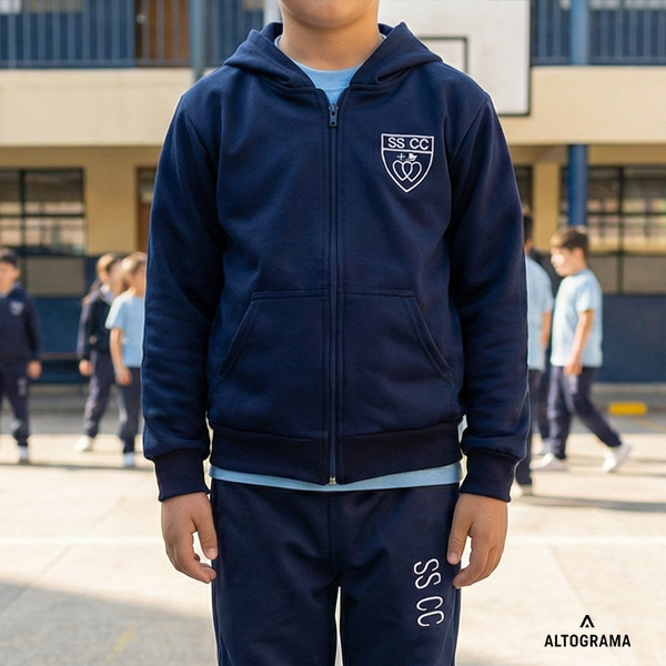 Pack 2 Polerones de Buzo - Colegio Sagrados Corazones Alameda