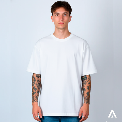 Polera Oversize en Algodón Pima Gamuzado Premium - Haram