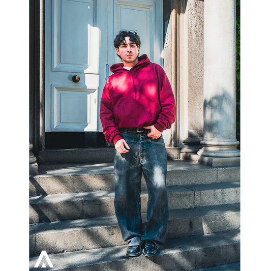 10 unidades x Hoodie Boxy Fit Gramaje Medio 330 Grs - Haram