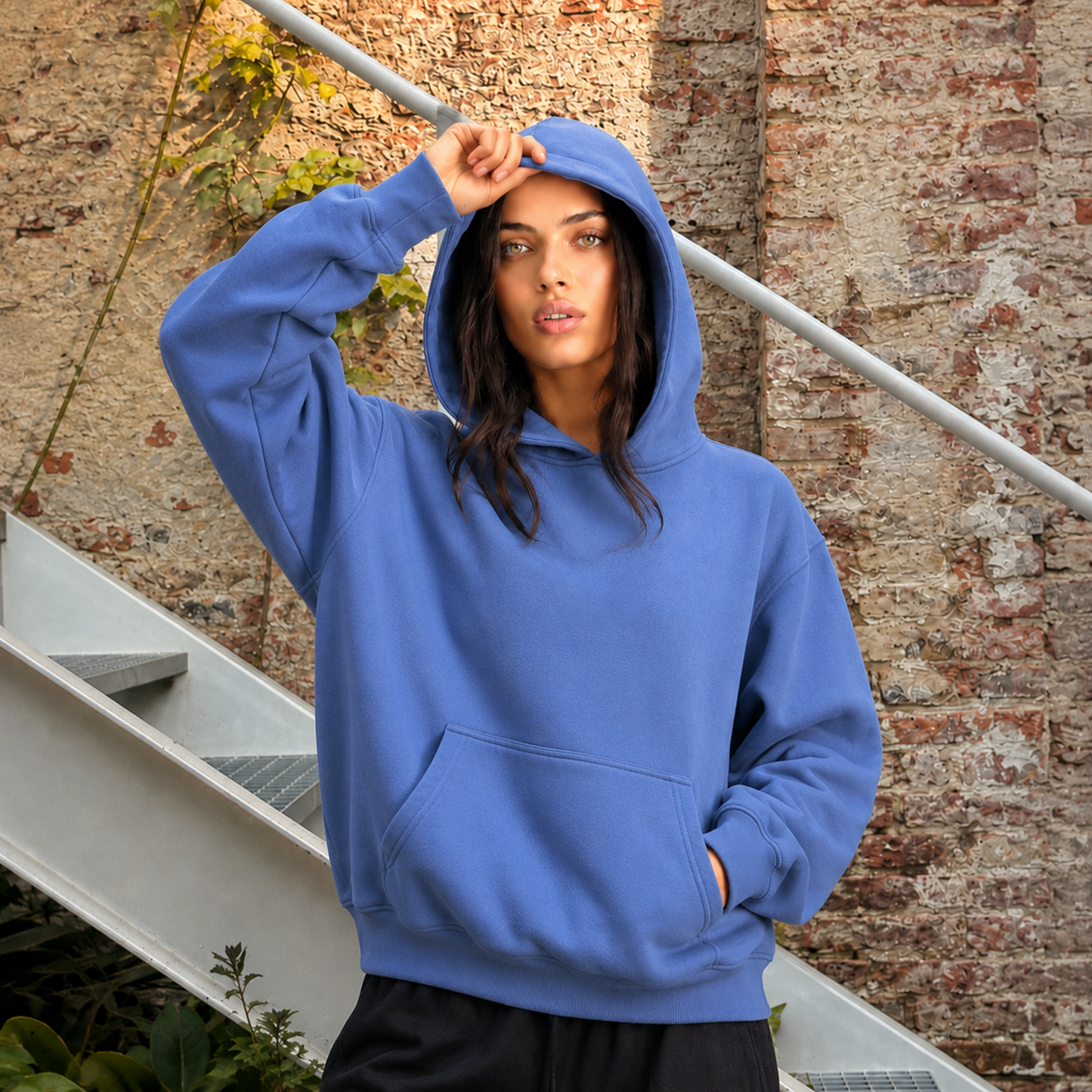 Hoodie Boxy Fit Slim 330 grs - Haram