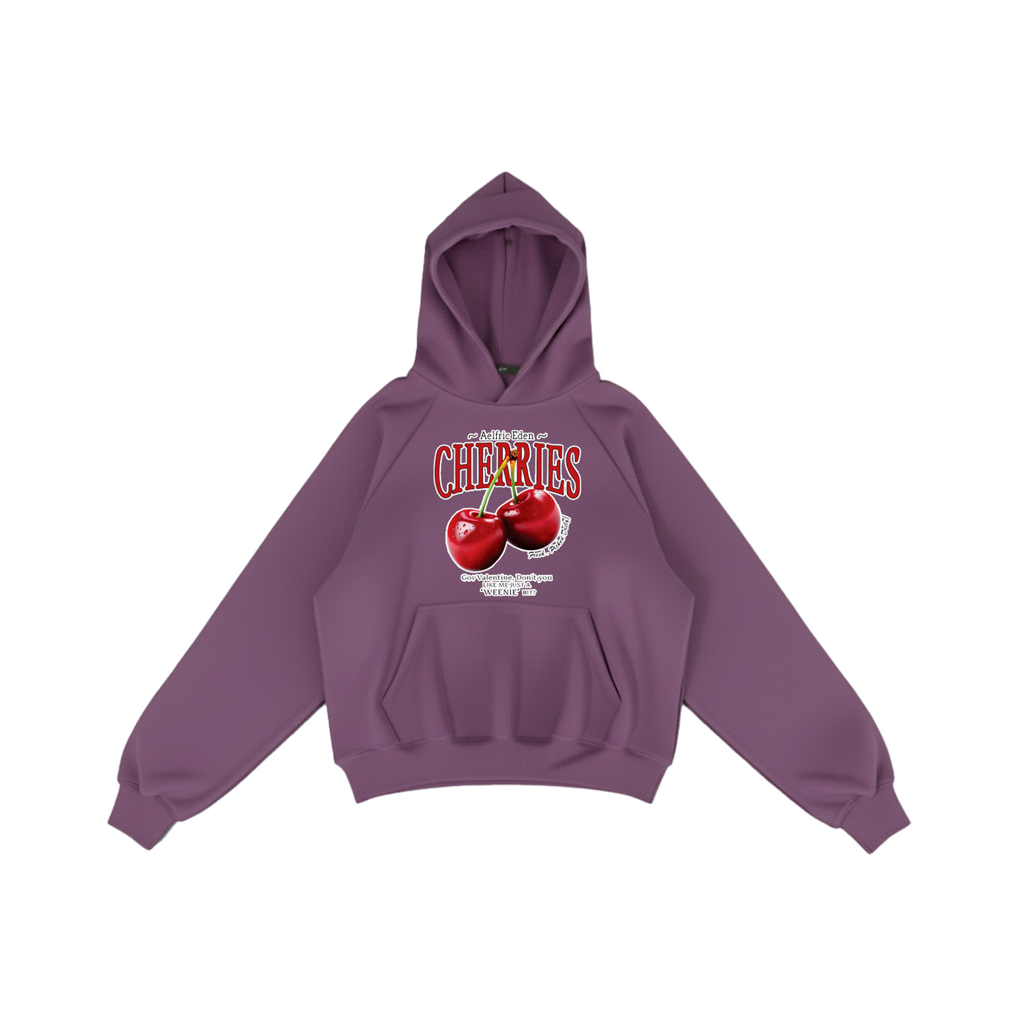 Hoodie Boxy Fit Estampado Cherry 330 Grs - Haram