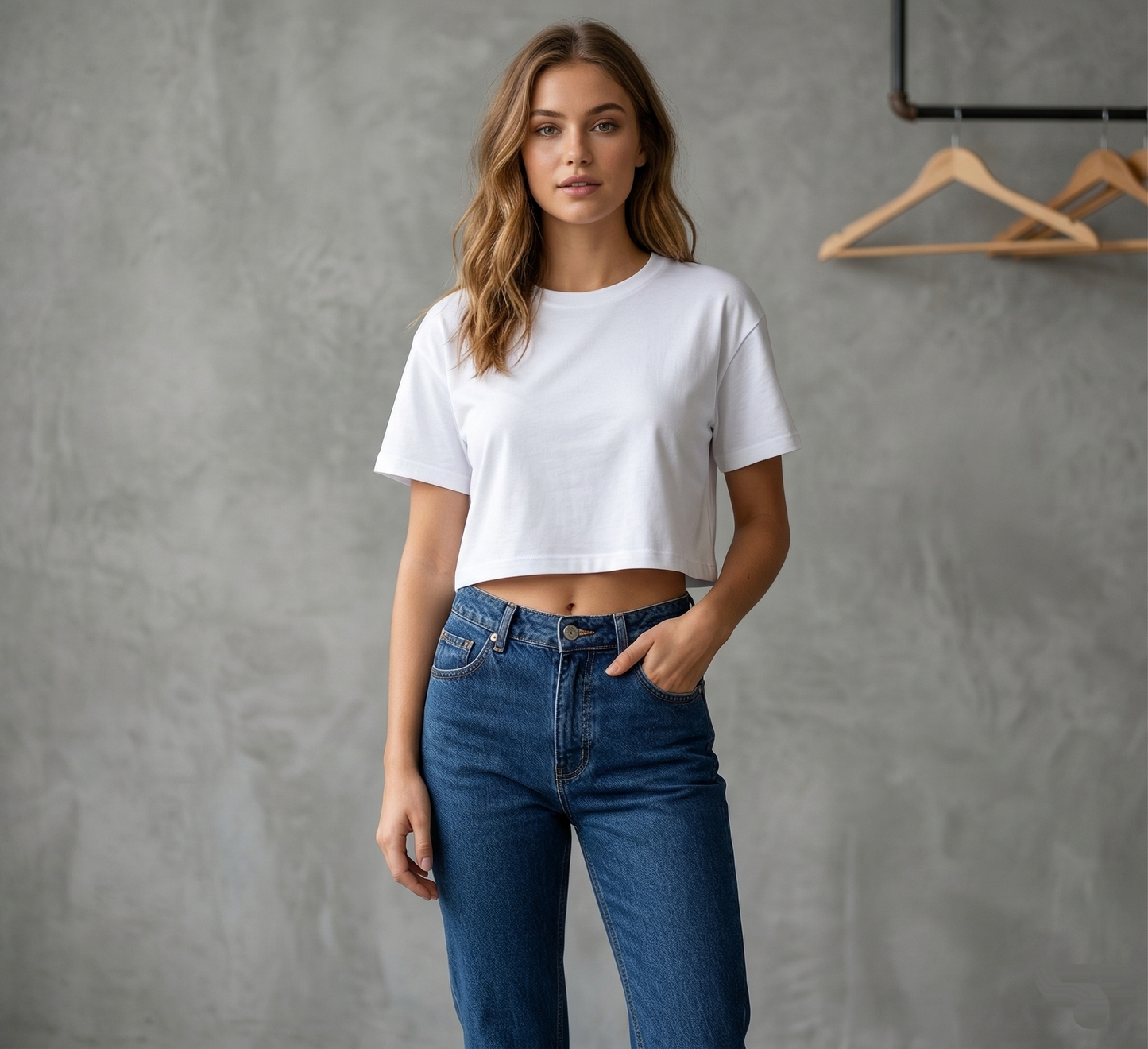 30 unidades x Polera Crop Top Ombliguera 220 grs- Haram