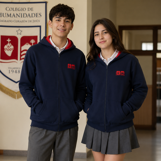 Pack 2 Polerones de Buzo - Colegio De Humanidades Villarrica - Haram