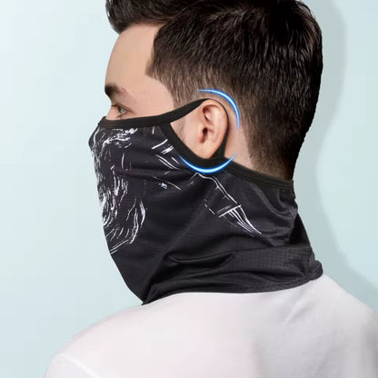 Mascarilla facial deportiva