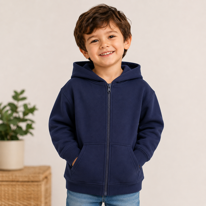 Pack Estandar 10 Hoodies Regular Fit Infantil 330 grs para tu marca