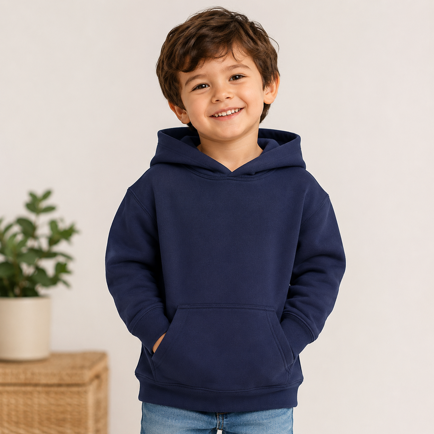 Pack Estandar 10 Hoodies Regular Fit Infantil 330 grs para tu marca