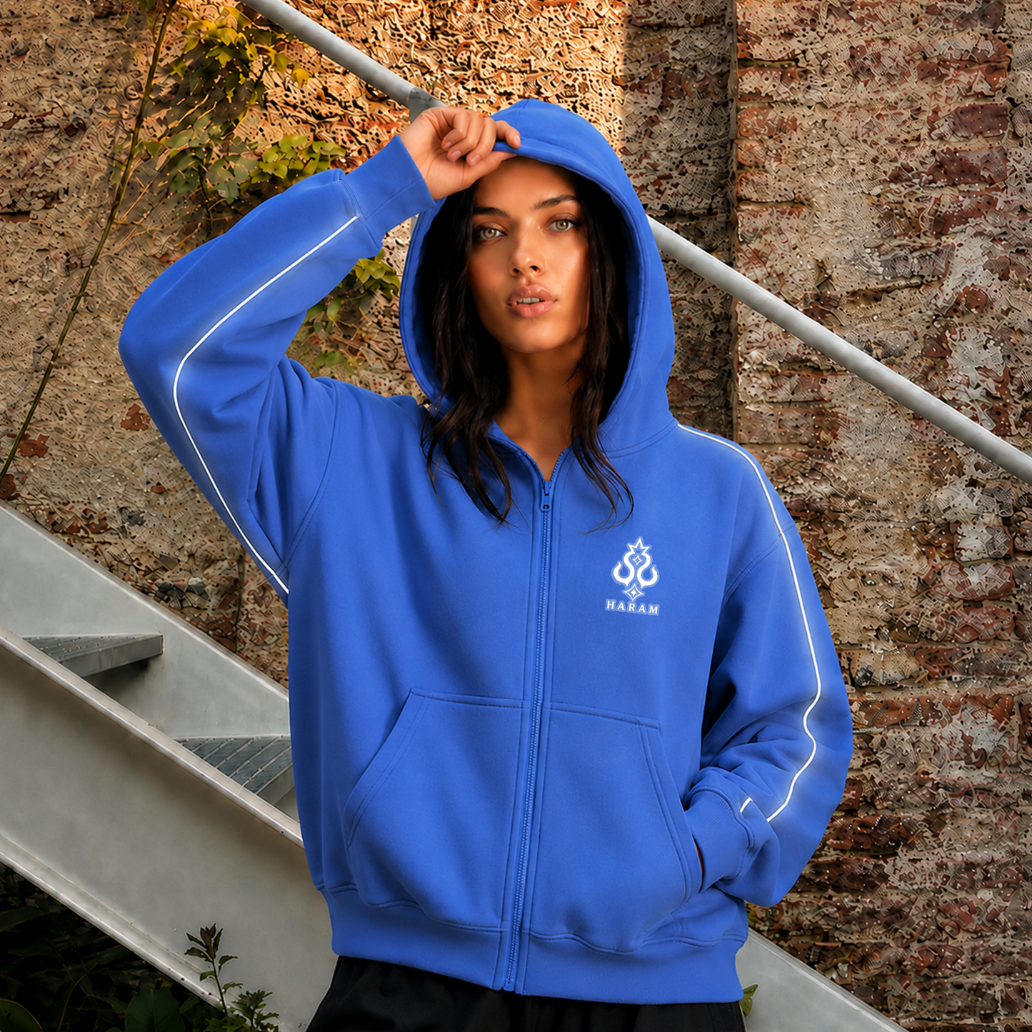 Luminus Hoodie Boxy Fit Slim 330 grs - Haram