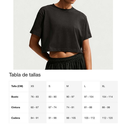 Pack Estandar 30 Poleras Crop Top Ombliguera 220 grs para tu marca