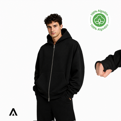 Pack Premium 10 Hoodies Oversize FRENCH TERRY 100% ALGODÓN para tu marca