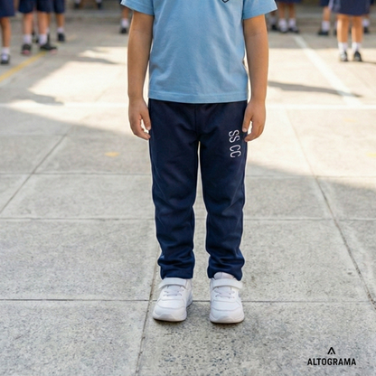 Pack 2 Pantalones de Buzo Grueso Cardado - Colegio Sagrados Corazones Alameda