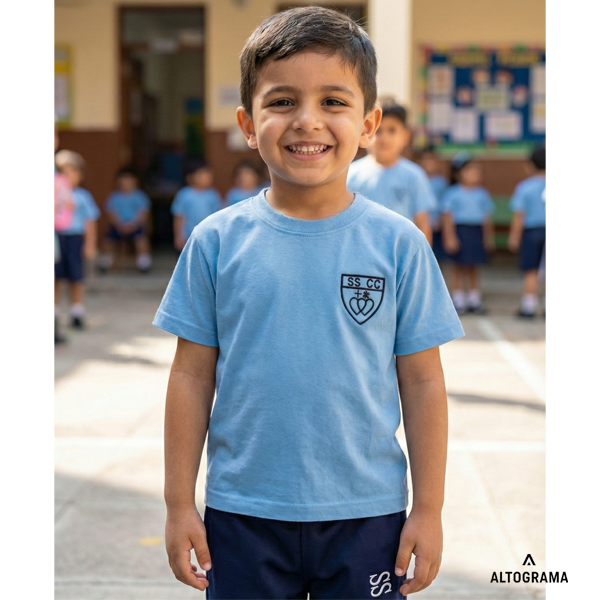 Pack 2 Poleras Deportivas Manga Corta - Colegio Sagrados Corazones Alameda