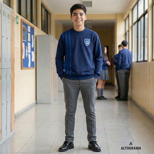 Polerón de Buzo Grueso Cardado 2026 - Alberto Hurtado Villarrica - Haram