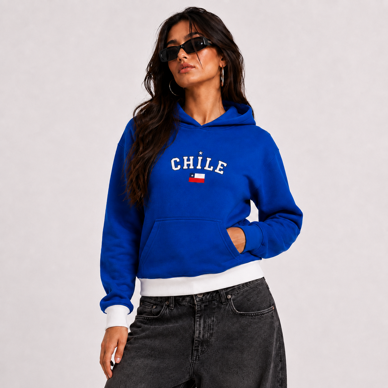 Hoodie Regular Fit Unisex Chile 220 grs