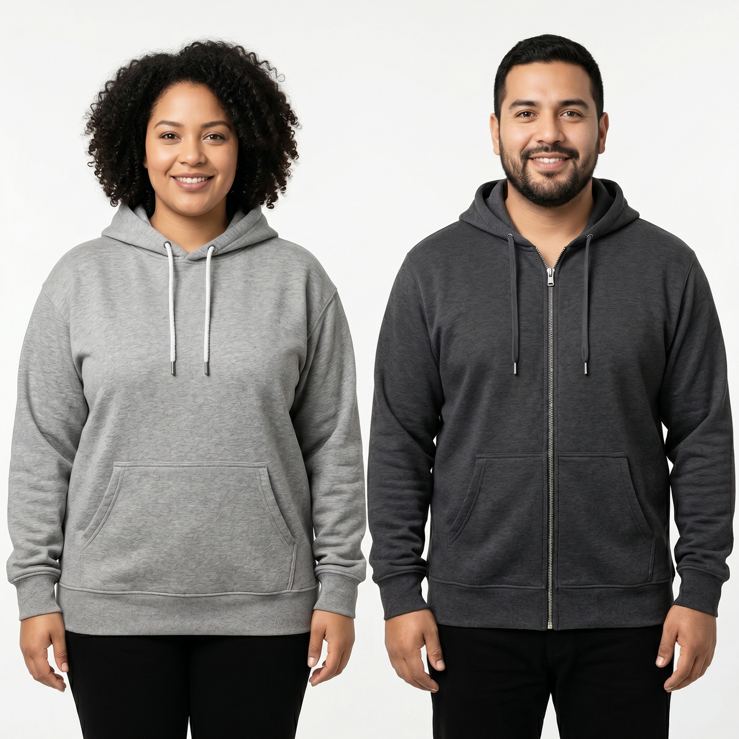 Hoodie Premium Plus Size – Sin Cierre / Con Cierre - Haram