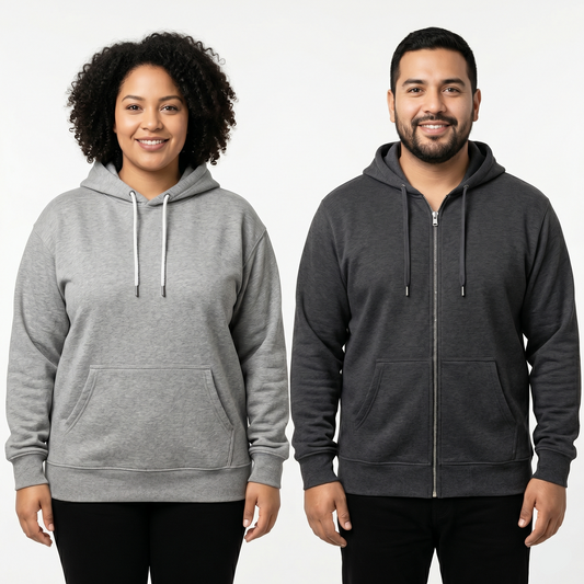 Hoodie Premium Plus Size – Sin Cierre / Con Cierre - Haram