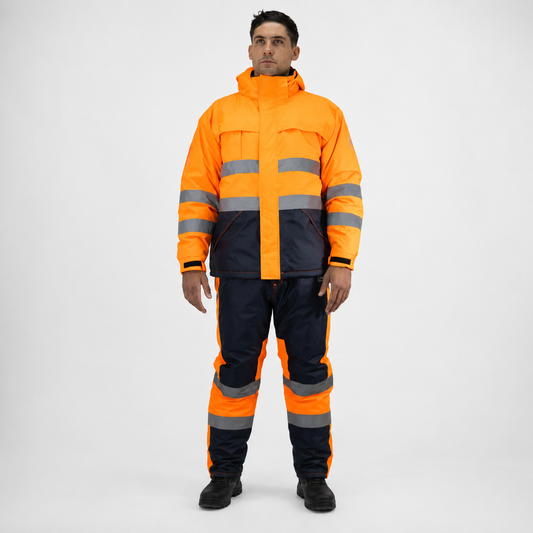 Parka Reflectiva HW Siberia Naranjo Fluor
