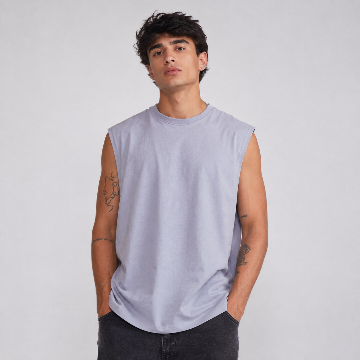 Pack Premium 50 Poleras Deportiva sin Mangas 220 grs para tu marca