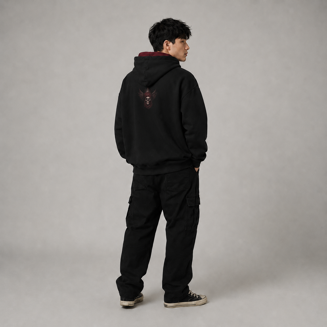 Sacred Hoodie Boxy Fit 330 grs - Haram