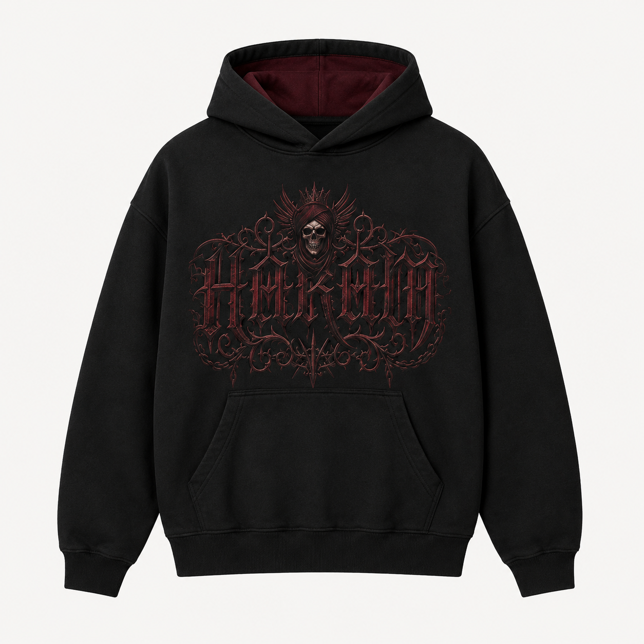 Sacred Hoodie Boxy Fit 330 grs - Haram