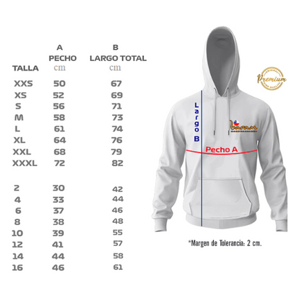 Pack Estandar 10 Hoodies Regular Fit Infantil 330 grs para tu marca